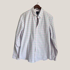 J.Crew Slim Fit Flex Washed Button-Down Shirt, Large